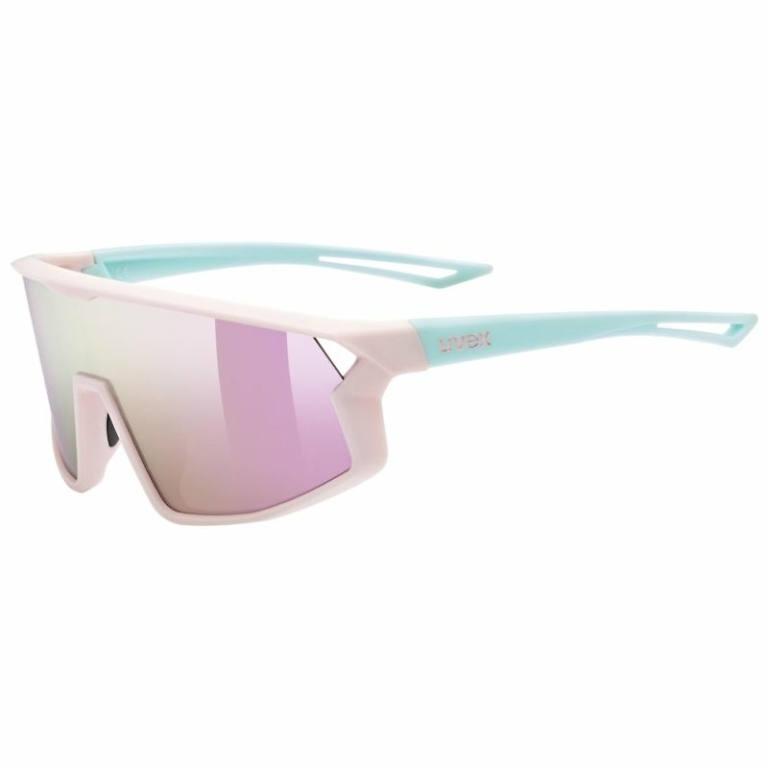 Uvex Pink/Green Skyryse Junior Sunglasses