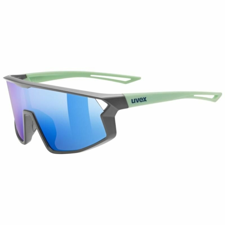 Uvex Grey/Green Skyryse Junior Sunglasses