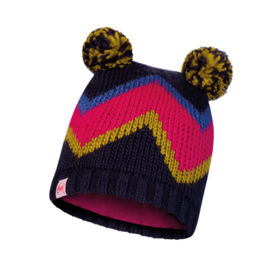 Buff Deep Blue Arild Junior Knitted Hat