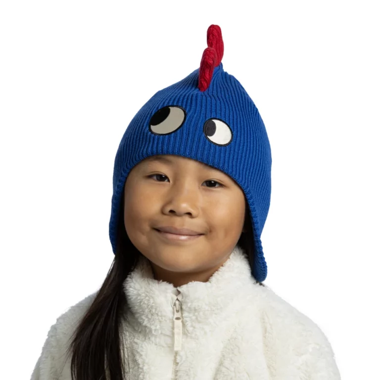 BUFF Blue Fun Dragon Junior Knitted Hat