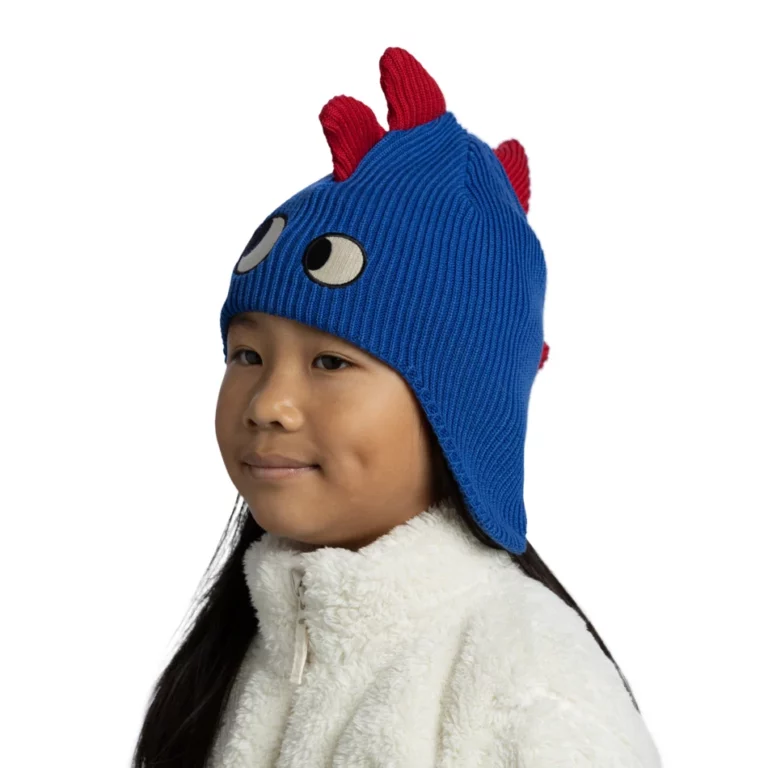BUFF Blue Fun Dragon Junior Knitted Hat