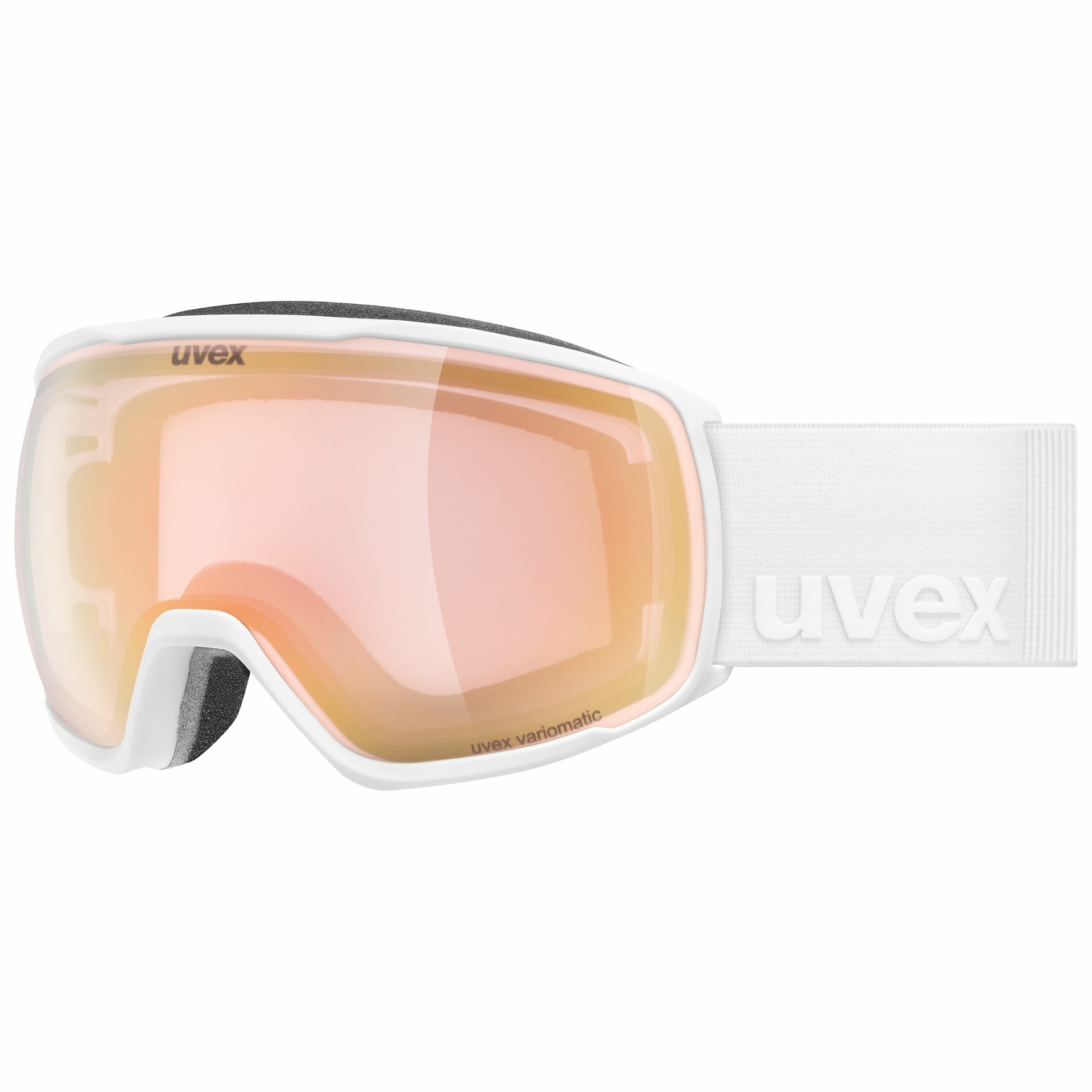 Uvex White/Rose-Clear Victorious Variomatic (S1-3) Goggles Uvex White/Rose-Clear Victorious Variomatic (S1-3) Goggles
