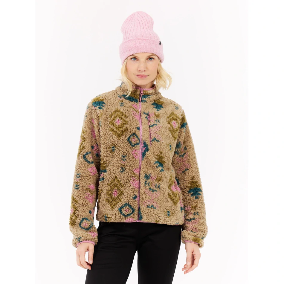 *NEW* Protest Vintage Pink Adele Full Zip Fleece Top