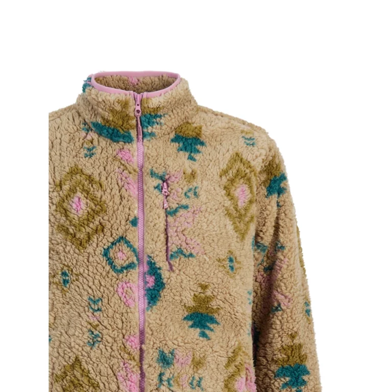 *NEW* Protest Vintage Pink Adele Full Zip Fleece Top