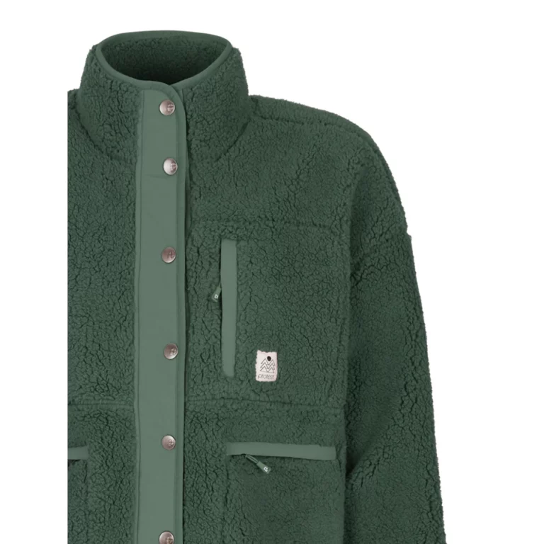*NEW* Protest Thyme Lux Womens Full Zip Fleece Top