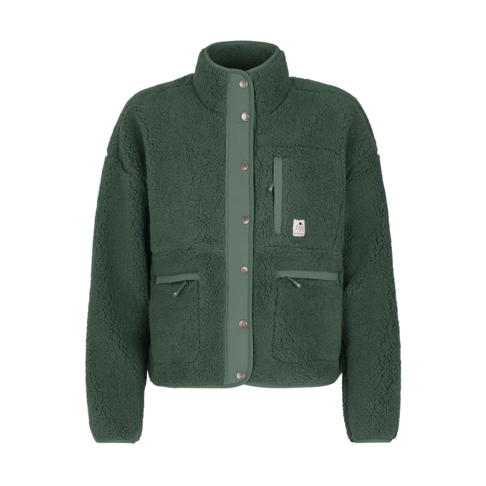 *NEW* Protest Thyme Lux Womens Full Zip Fleece Top