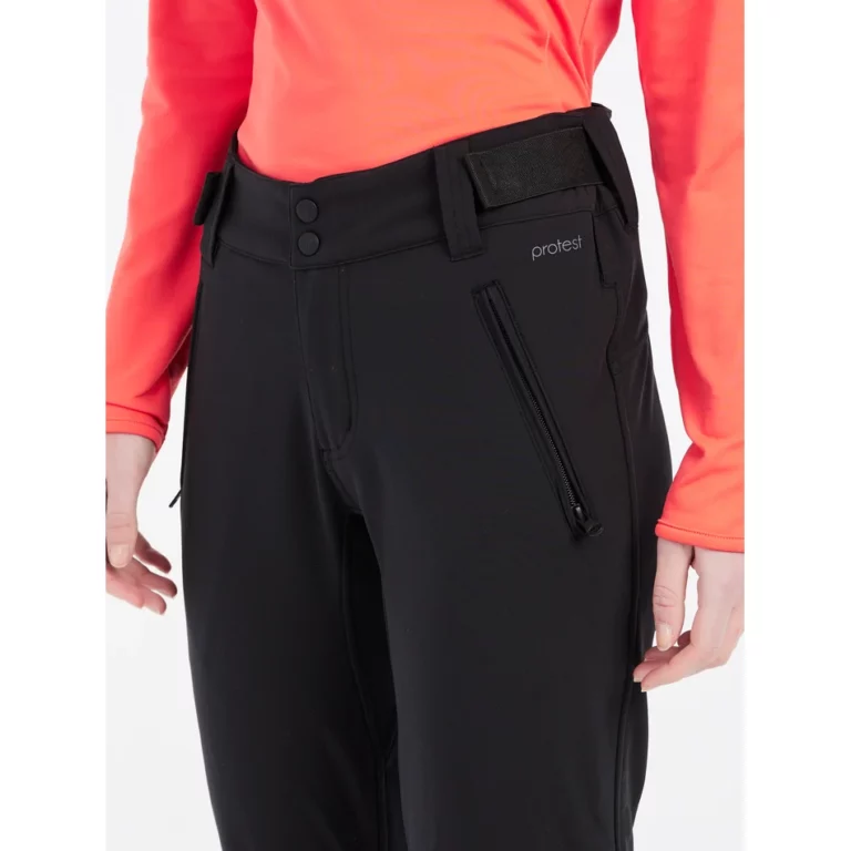 *NEW* Protest Black ReLole Fitted Stretch Pant