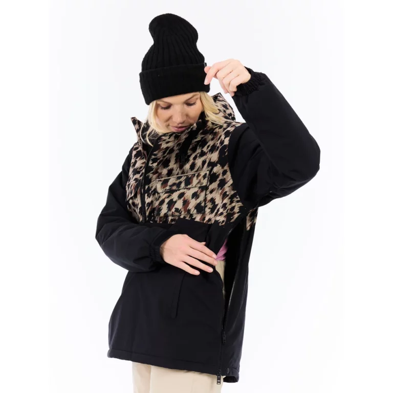 *NEW* Protest Black Viper Snow Anorak