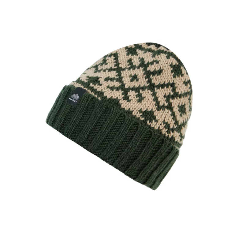 Protest Kale Green Sudge Beanie