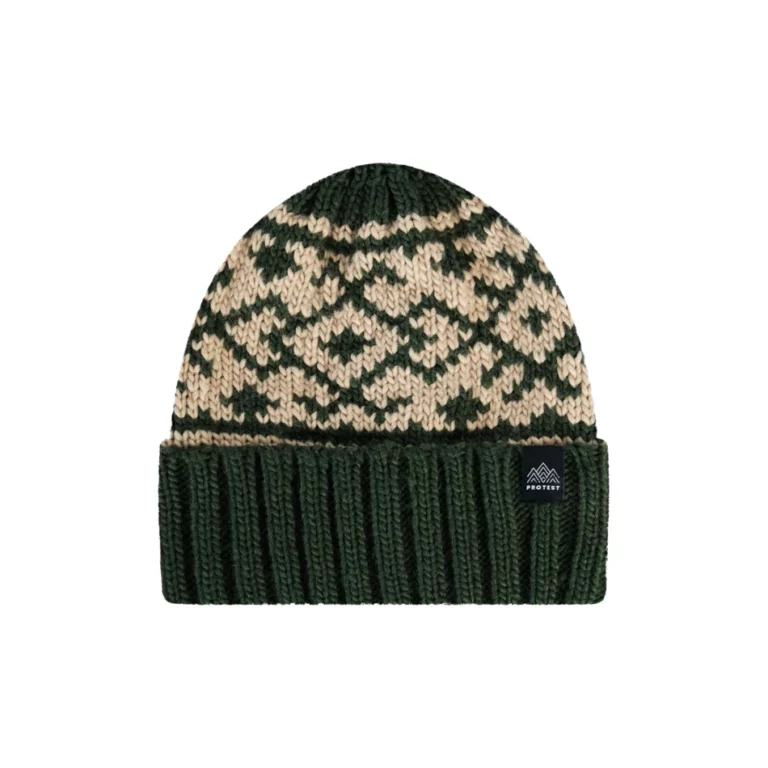 Protest Kale Green Sudge Beanie