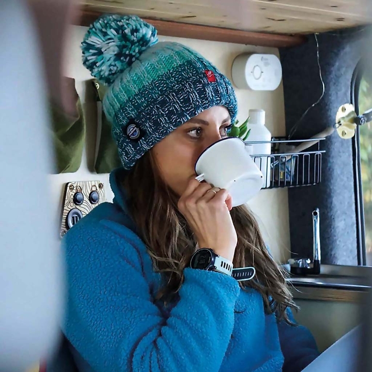 Superbobble Andrea Hall Alpine Lake Reflective Hat