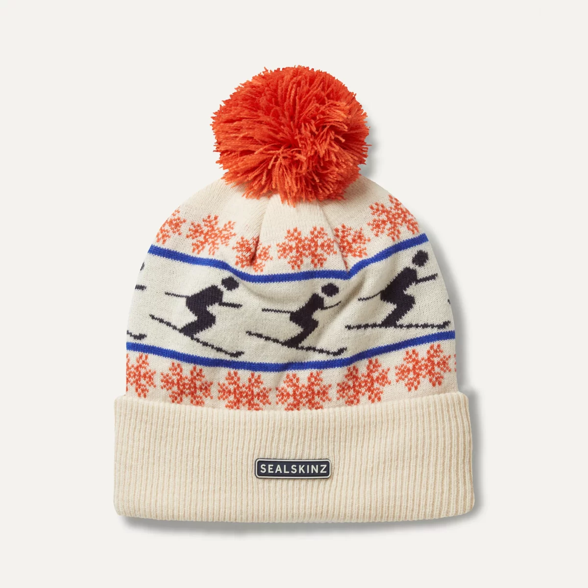 Sealskinz Waterproof Ski Knitted Earlham Bobble Hat