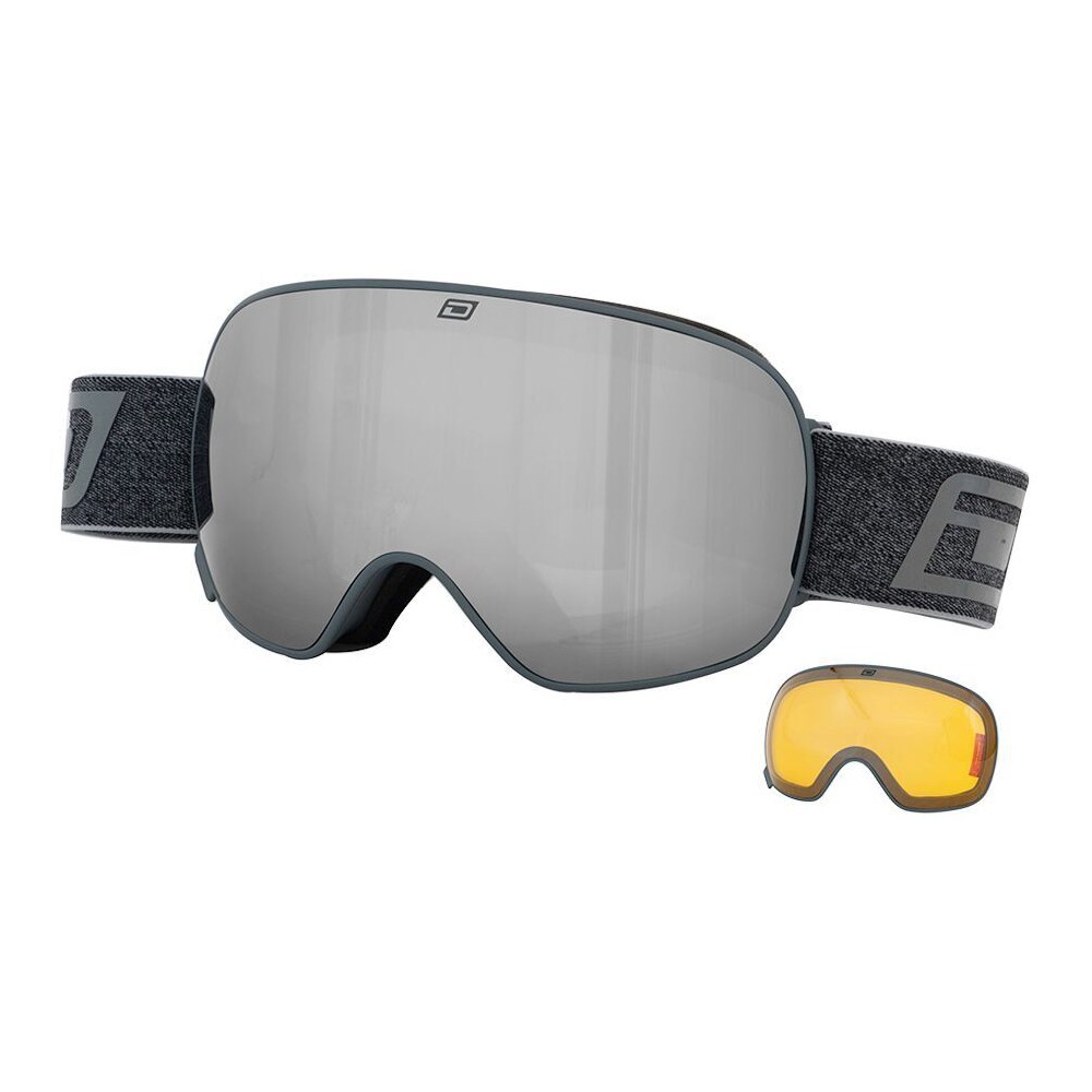 Dirty Dog Black/Silver Mirror Mutant 2.0 Magnetic Change Goggles