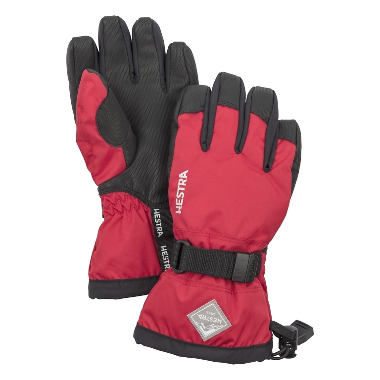 Hestra Red Kids Gauntlet CZone Gloves