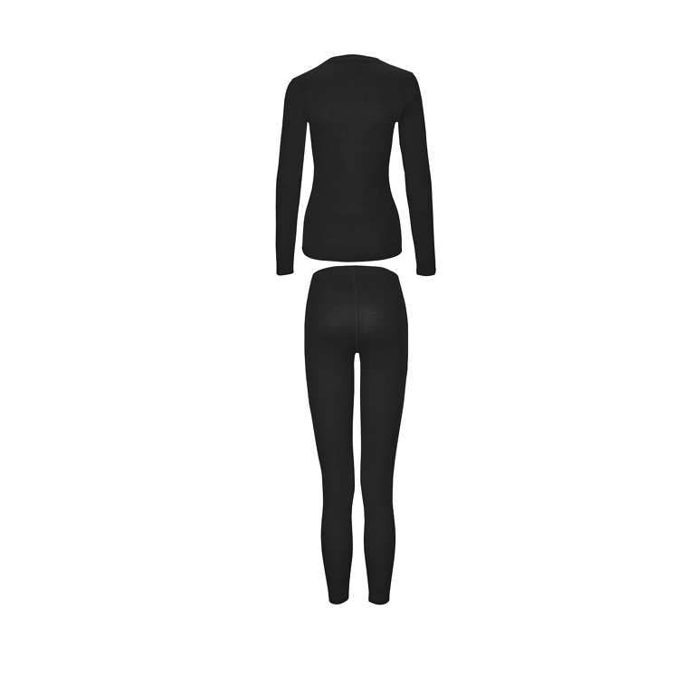 x Killtec Black Ivie Womens Base Layer Set (L - 3XL)