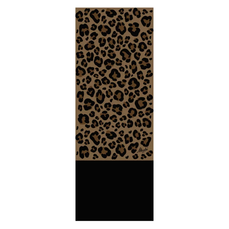 Manbi Leopard Pattern Hula Halfie Neckwarmer