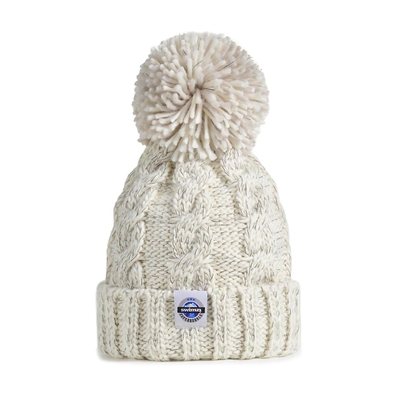 Superbobble Oatmeal Cable Reflective Hat