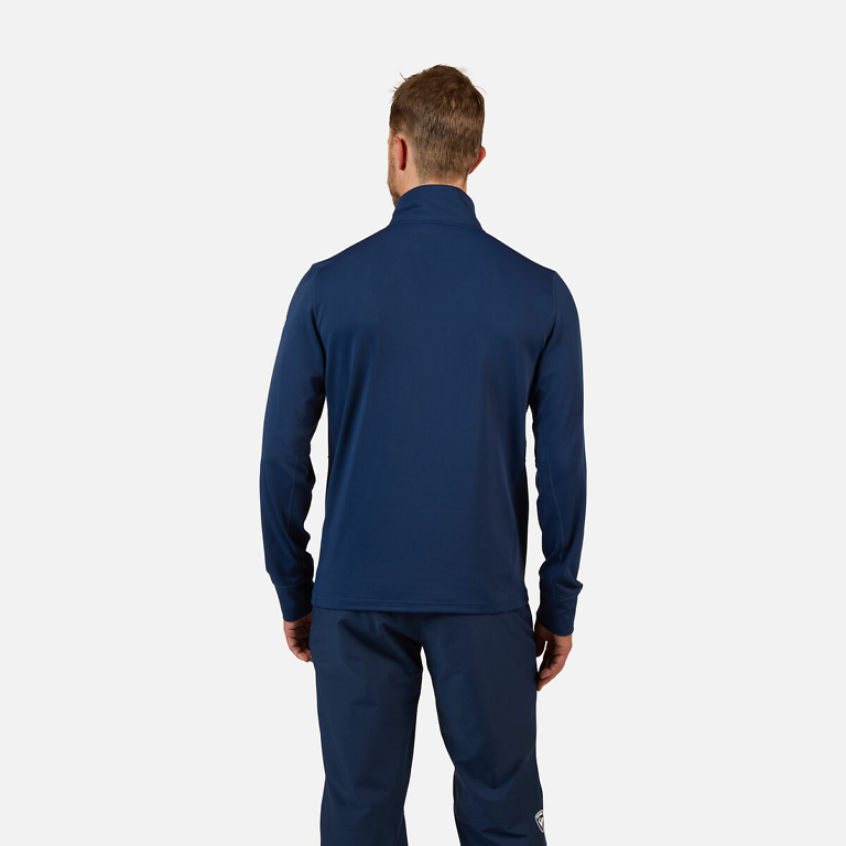 *NEW* Rossignol Dark Navy 1/2 Zip Mens Mid Layer
