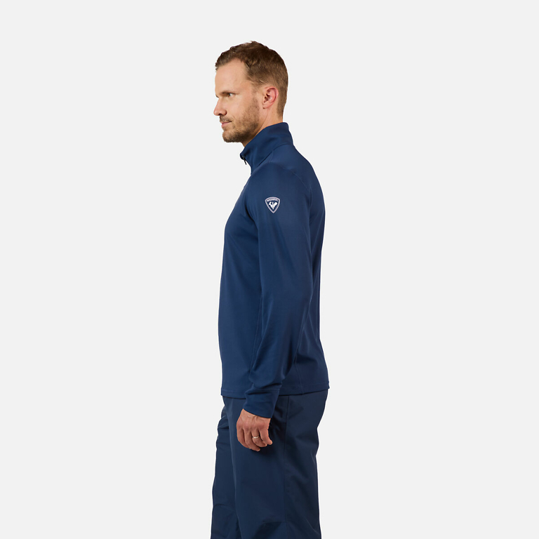 *NEW* Rossignol Dark Navy 1/2 Zip Mens Mid Layer