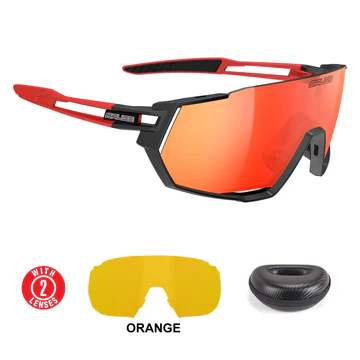 Salice 029 Black/Red RW Cycling Glasses