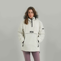 SQI Winter White DEZЭ'RT Unisex Winter Jacket - Image 3