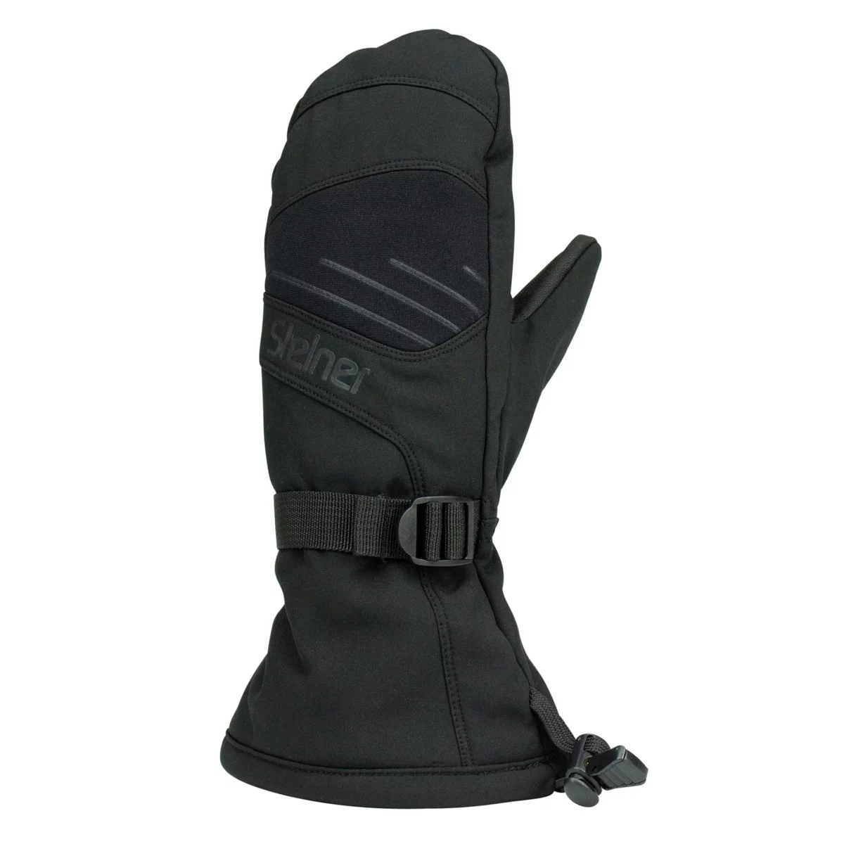 Steiner Black Kids Mountain Ski Mitten