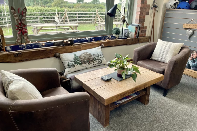 Love & Piste Inside Coffee Area