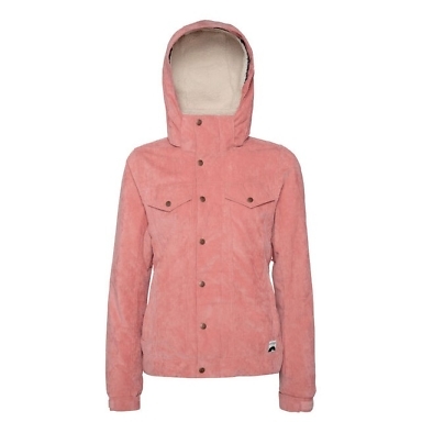 protest cutie jacket ladies pink corduroy