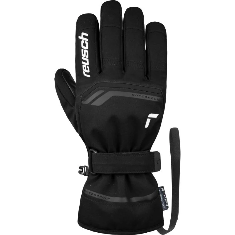 Reusch Black Primus Ski Gloves