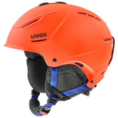 uvex p1us 2.0 orange-blue helmet